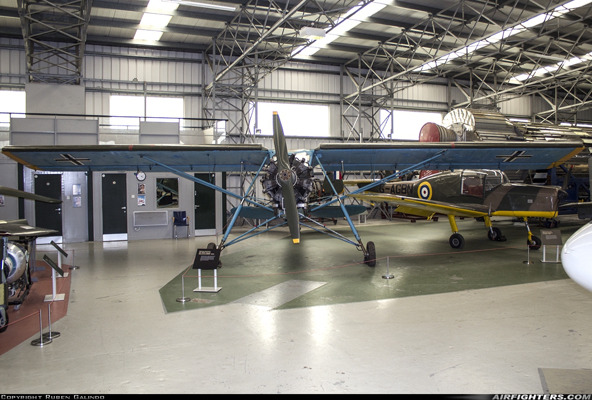 Germany - Air Force Fieseler Fi-156 Storch 695 at East Fortune, UK
