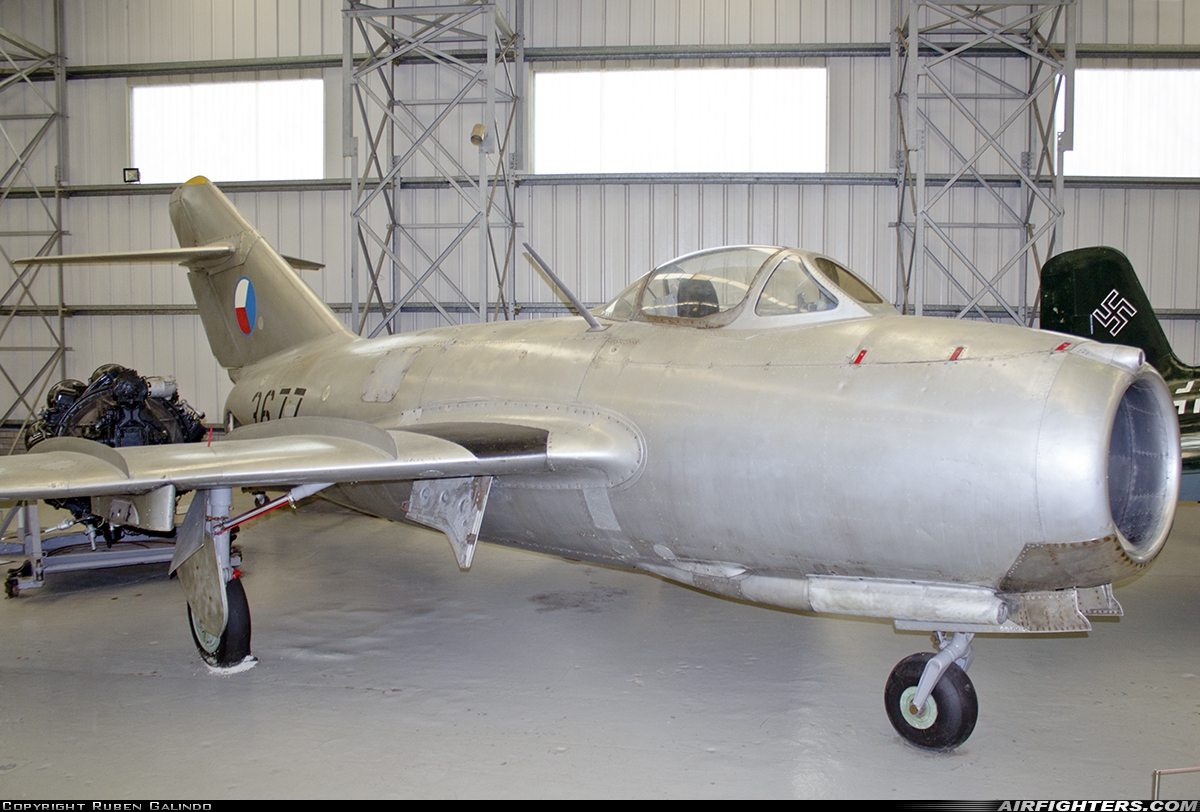 Czechoslovakia - Air Force Mikoyan-Gurevich MiG-15bis 3677 at East Fortune, UK
