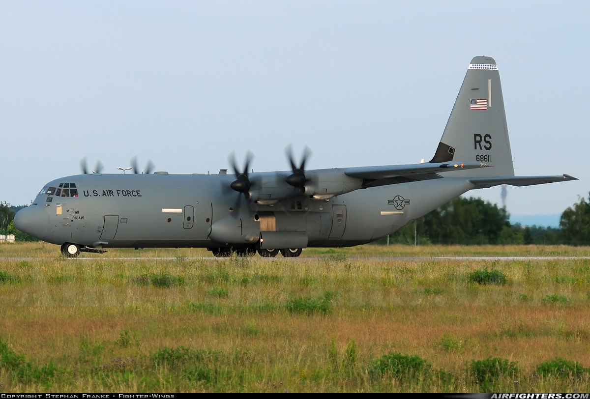 USA - Air Force Lockheed Martin C-130J-30 Hercules (L-382) 06-8611 at Dresden (- Klotzsche) (DRS / EDDC), Germany
