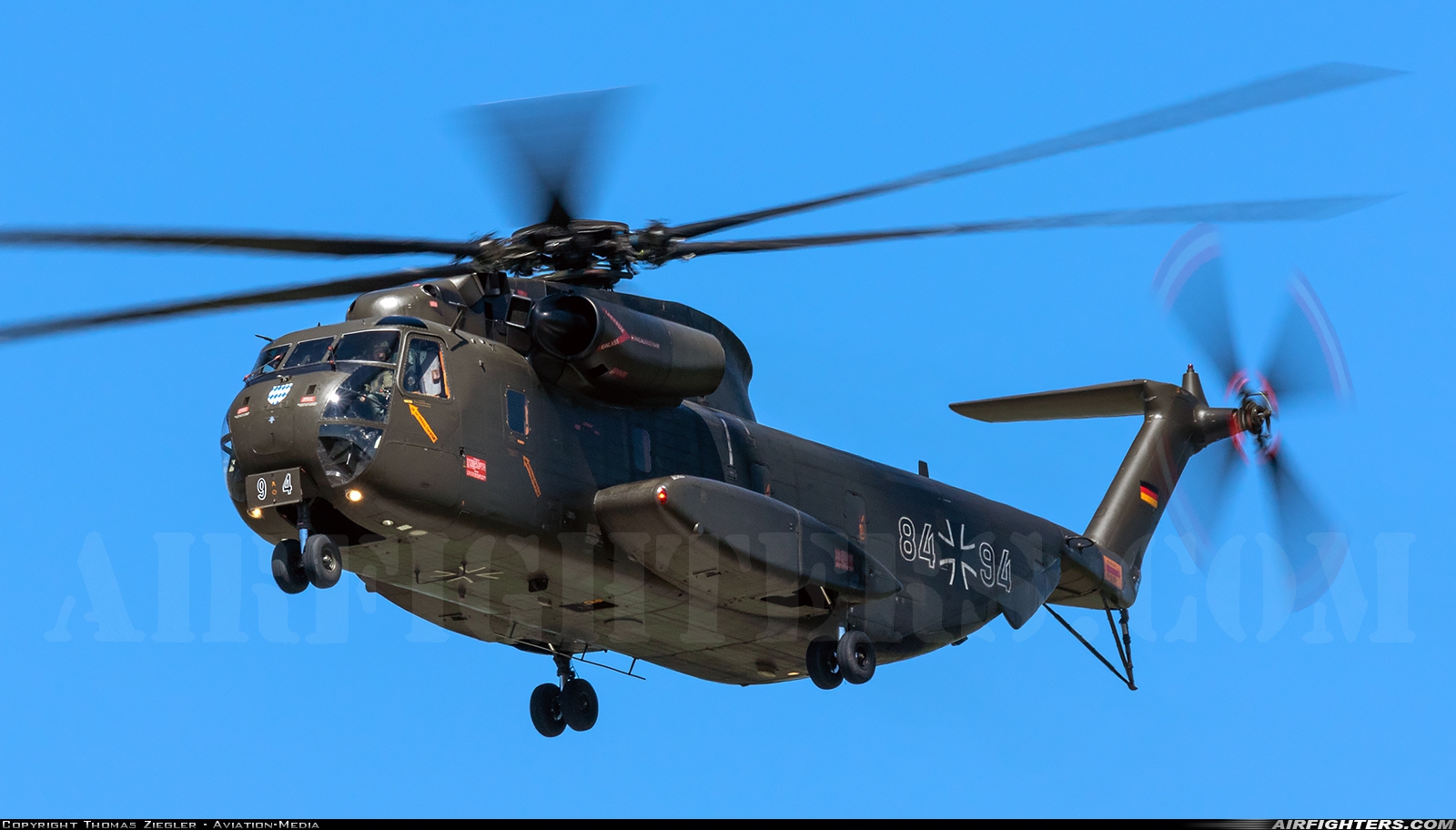 Germany - Air Force Sikorsky CH-53G (S-65) 84+94 at Ingolstadt - Manching (ETSI), Germany
