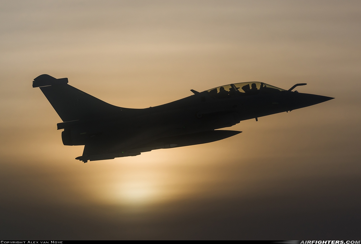 France - Air Force Dassault Rafale B 322 at In Flight, France