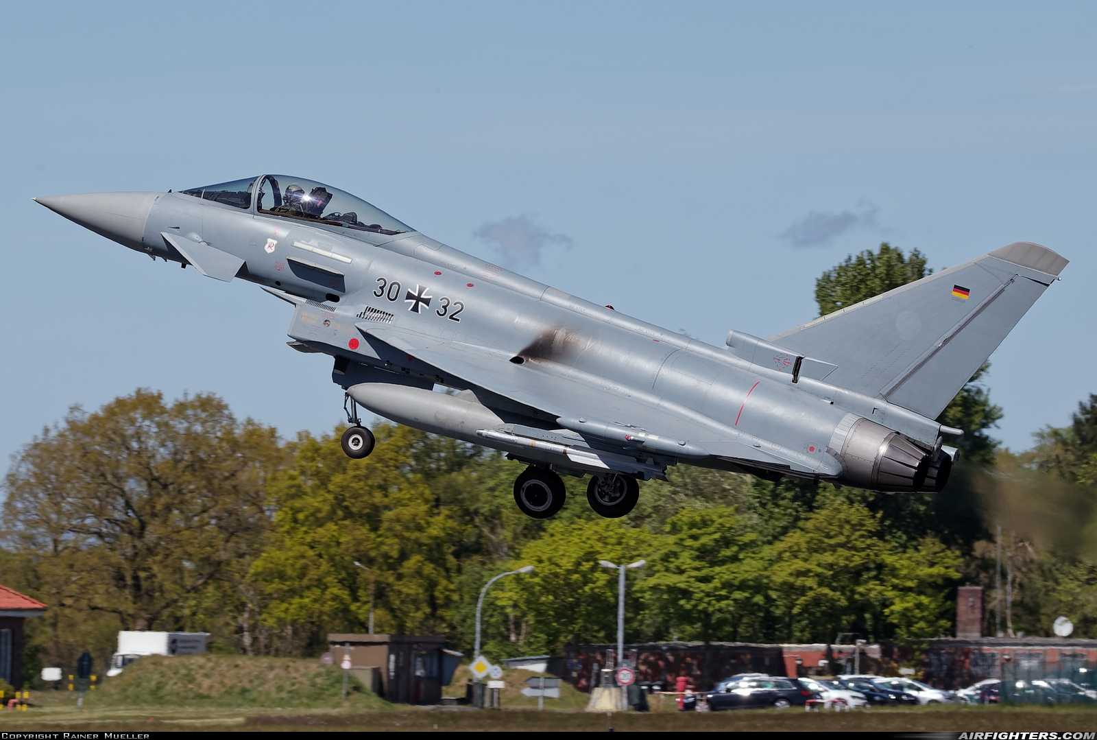 Germany - Air Force Eurofighter EF-2000 Typhoon S 30+32 at Wittmundhafen (Wittmund) (ETNT), Germany