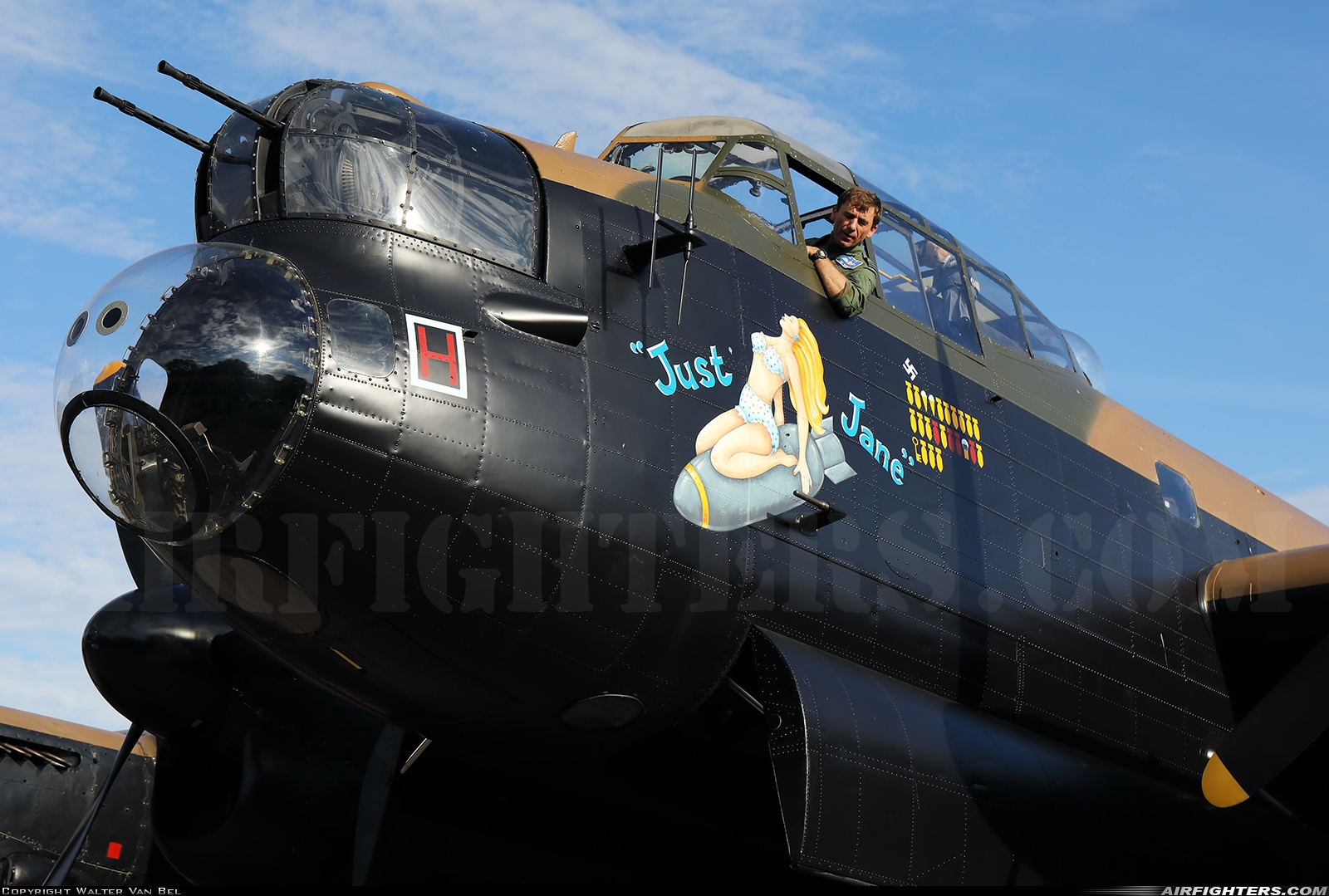 Private - Lincolnshire Aviation Heritage Centre Avro 683 Lancaster B.VII G-ASXX at East Kirkby, UK