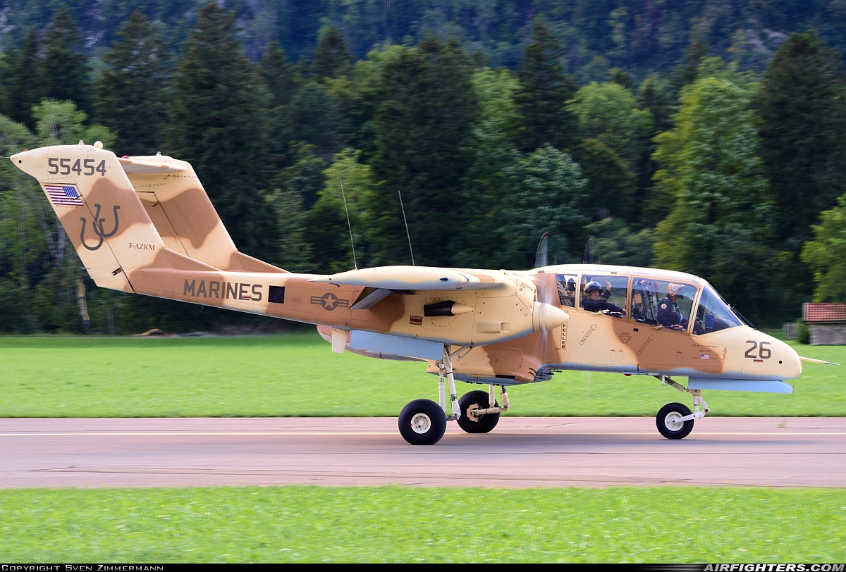 Private - Association Amicale des Avions Anciens de la Drome North American Rockwell OV-10B Bronco F-AZKM at Mollis (LSMF), Switzerland