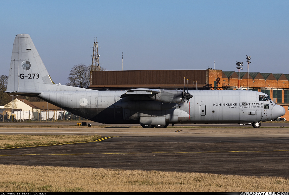 Netherlands - Air Force Lockheed C-130H-30 Hercules (L-382) G-273 at Mildenhall (MHZ / GXH / EGUN), UK