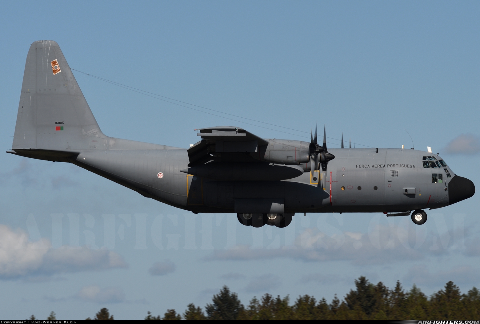 Portugal - Air Force Lockheed C-130H Hercules (L-382) 16805 at Frankfurt - Hahn (HHN / EDFH), Germany