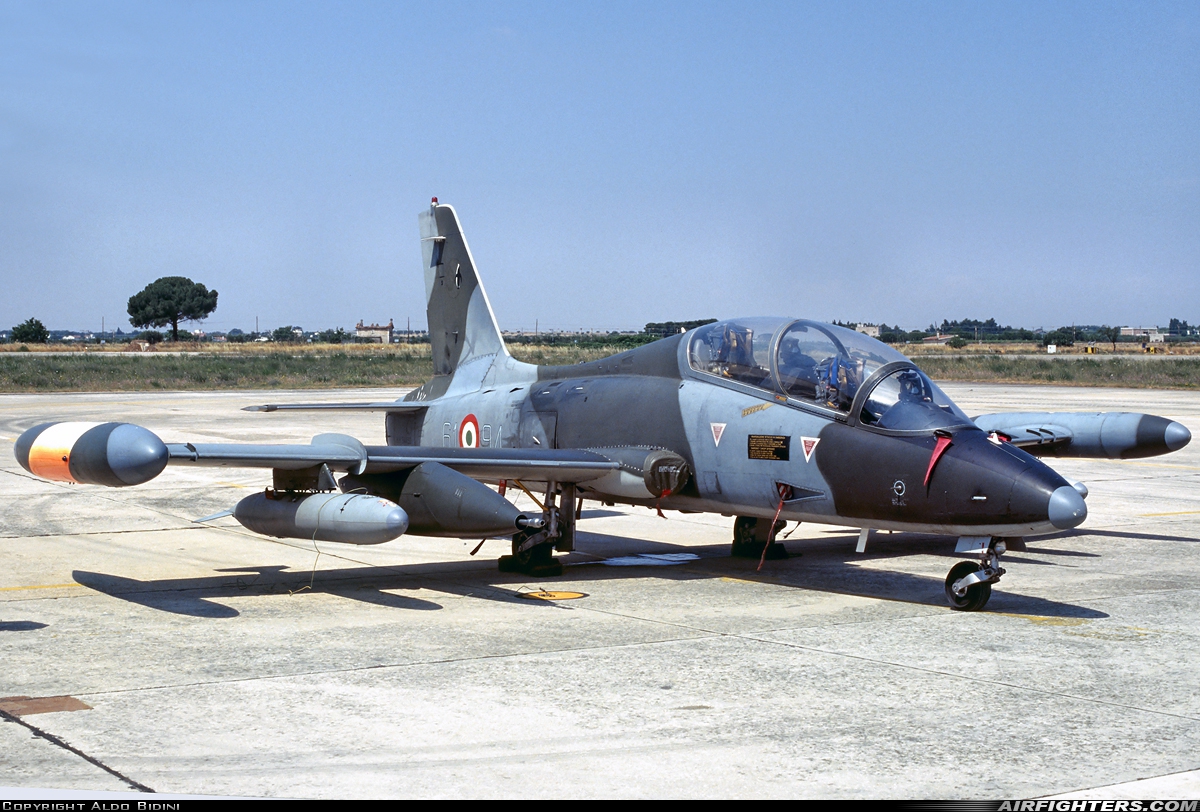 Italy - Air Force Aermacchi MB-339A MM54439 at Lecce Galatina (LCC / LIBN), Italy