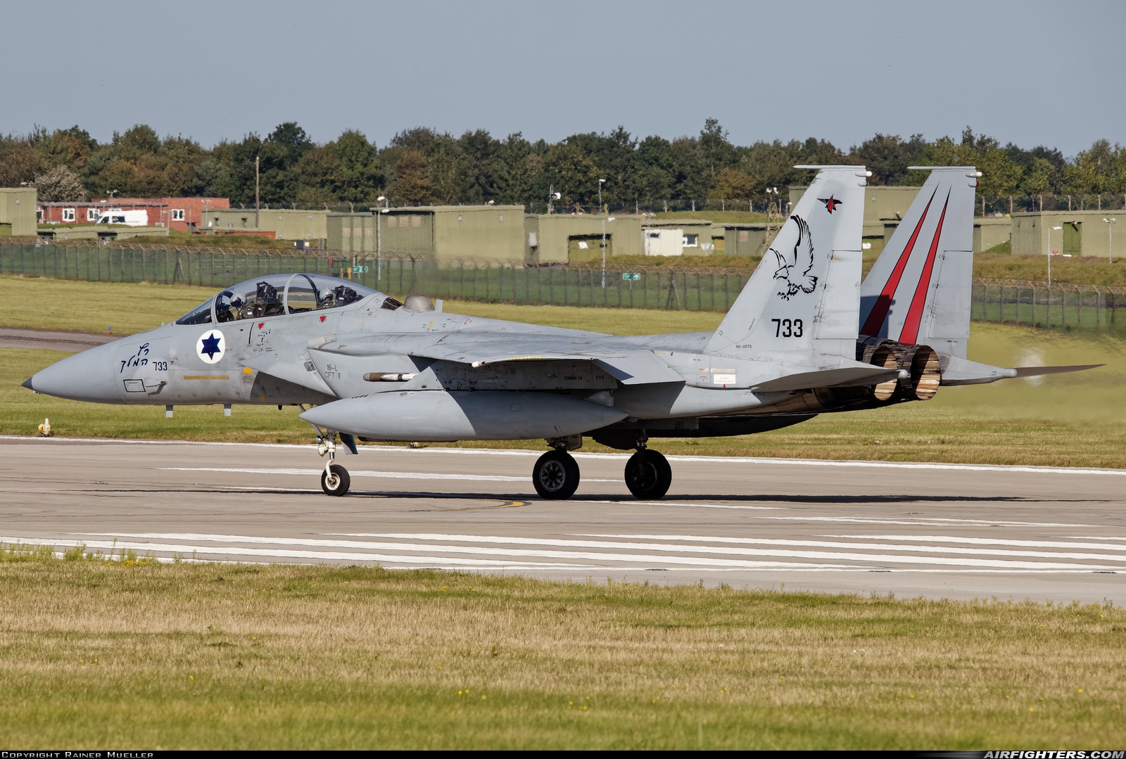 Israel - Air Force McDonnell Douglas F-15D Eagle 733 at Waddington (WTN / EGXW), UK