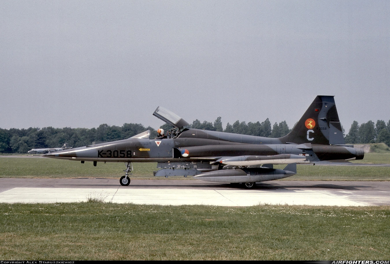 Netherlands - Air Force Canadair NF-5A (CL-226) K-3058 at Wildenrath (WID / EDUW), Germany