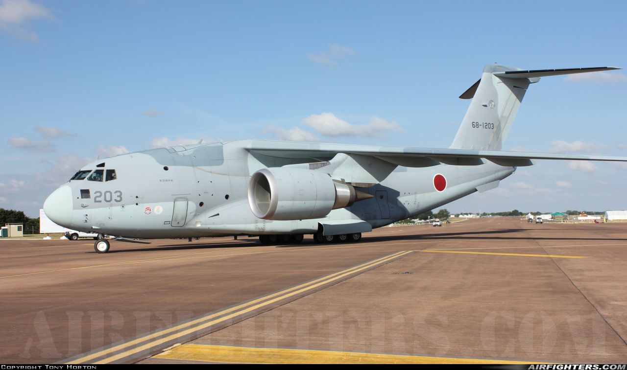 Japan - Air Force Kawasaki C-2 68-1203 at Fairford (FFD / EGVA), UK
