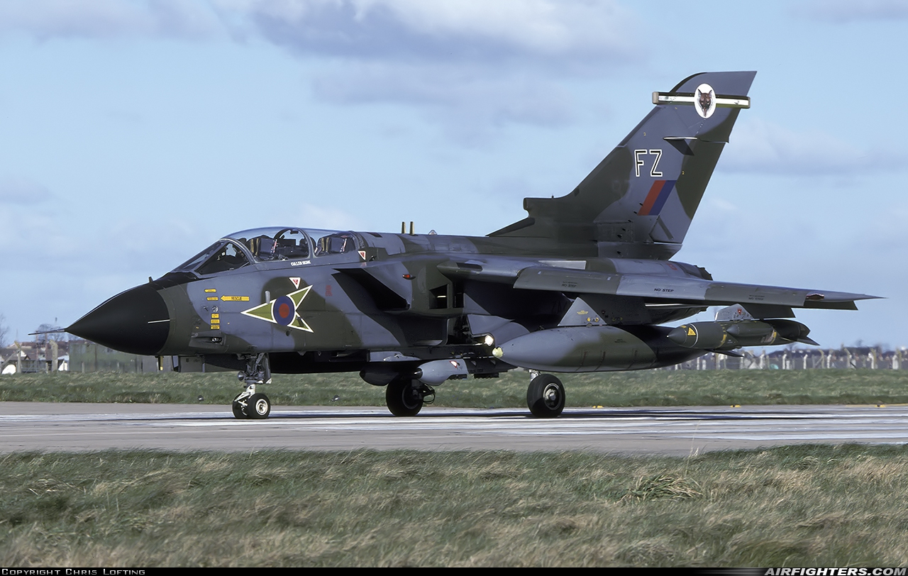 UK - Air Force Panavia Tornado GR1(T) ZA410 at Lossiemouth (LMO / EGQS), UK