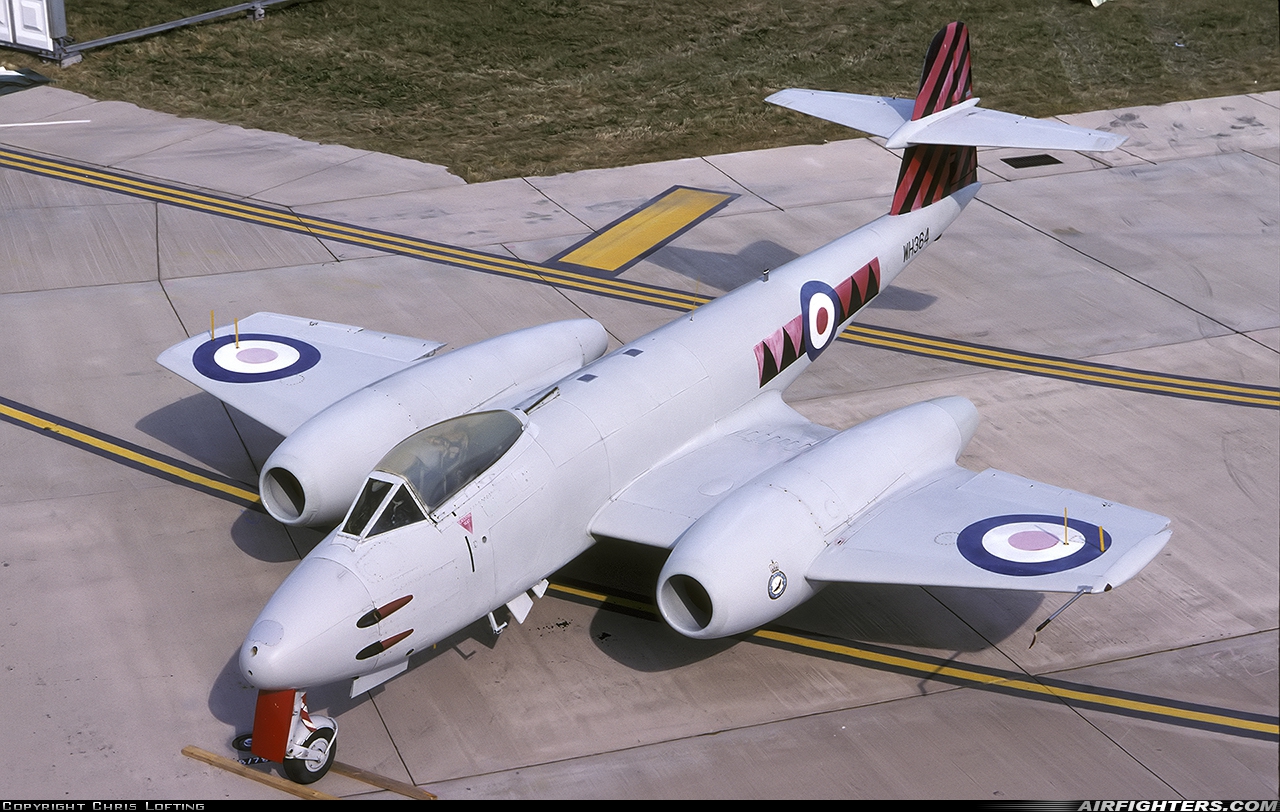 UK - Air Force Gloster Meteor F.8 WH364 at Fairford (FFD / EGVA), UK
