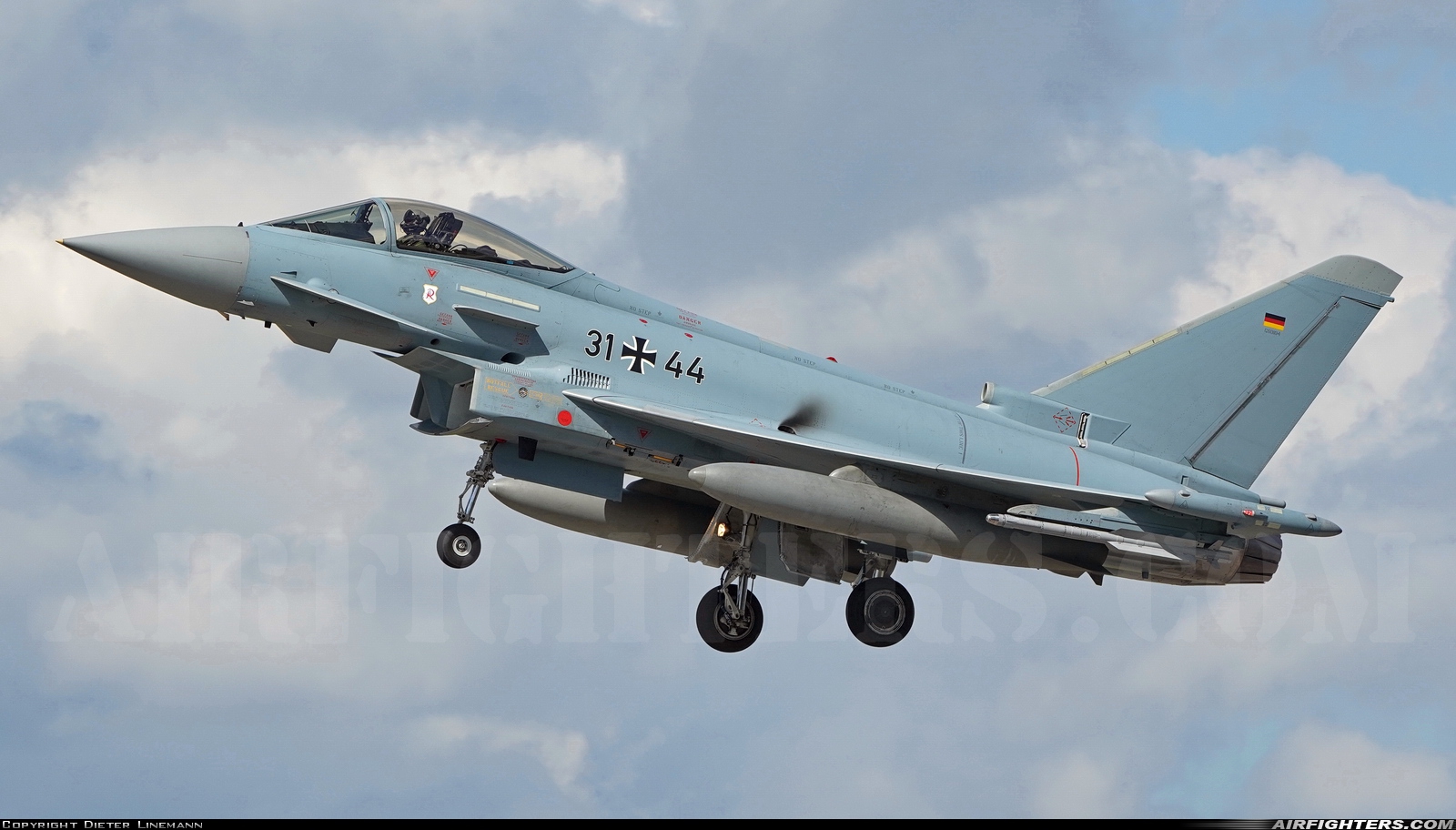 Germany - Air Force Eurofighter EF-2000 Typhoon S 31+44 at Wittmundhafen (Wittmund) (ETNT), Germany