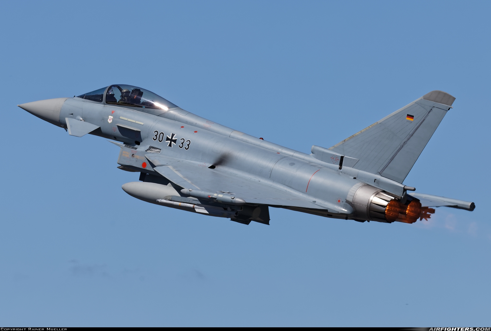 Germany - Air Force Eurofighter EF-2000 Typhoon S 30+33 at Wittmundhafen (Wittmund) (ETNT), Germany