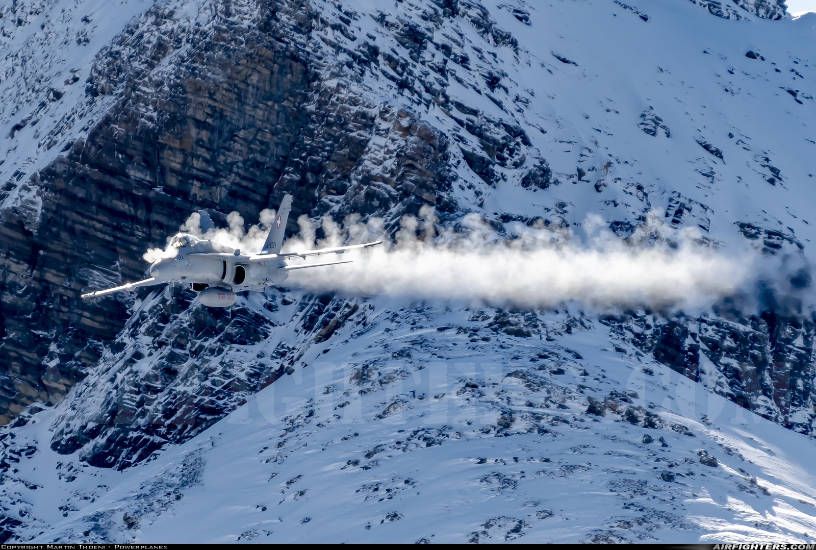 Switzerland - Air Force McDonnell Douglas F/A-18C Hornet J-5024 at Off-Airport - Axalp, Switzerland