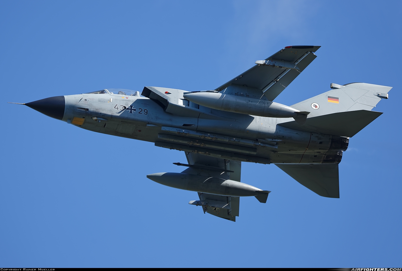 Germany - Air Force Panavia Tornado IDS(T) 43+29 at Wittmundhafen (Wittmund) (ETNT), Germany