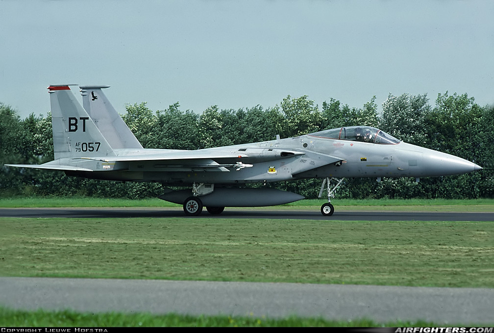 USA - Air Force McDonnell Douglas F-15C Eagle 79-0057 at Leeuwarden (LWR / EHLW), Netherlands