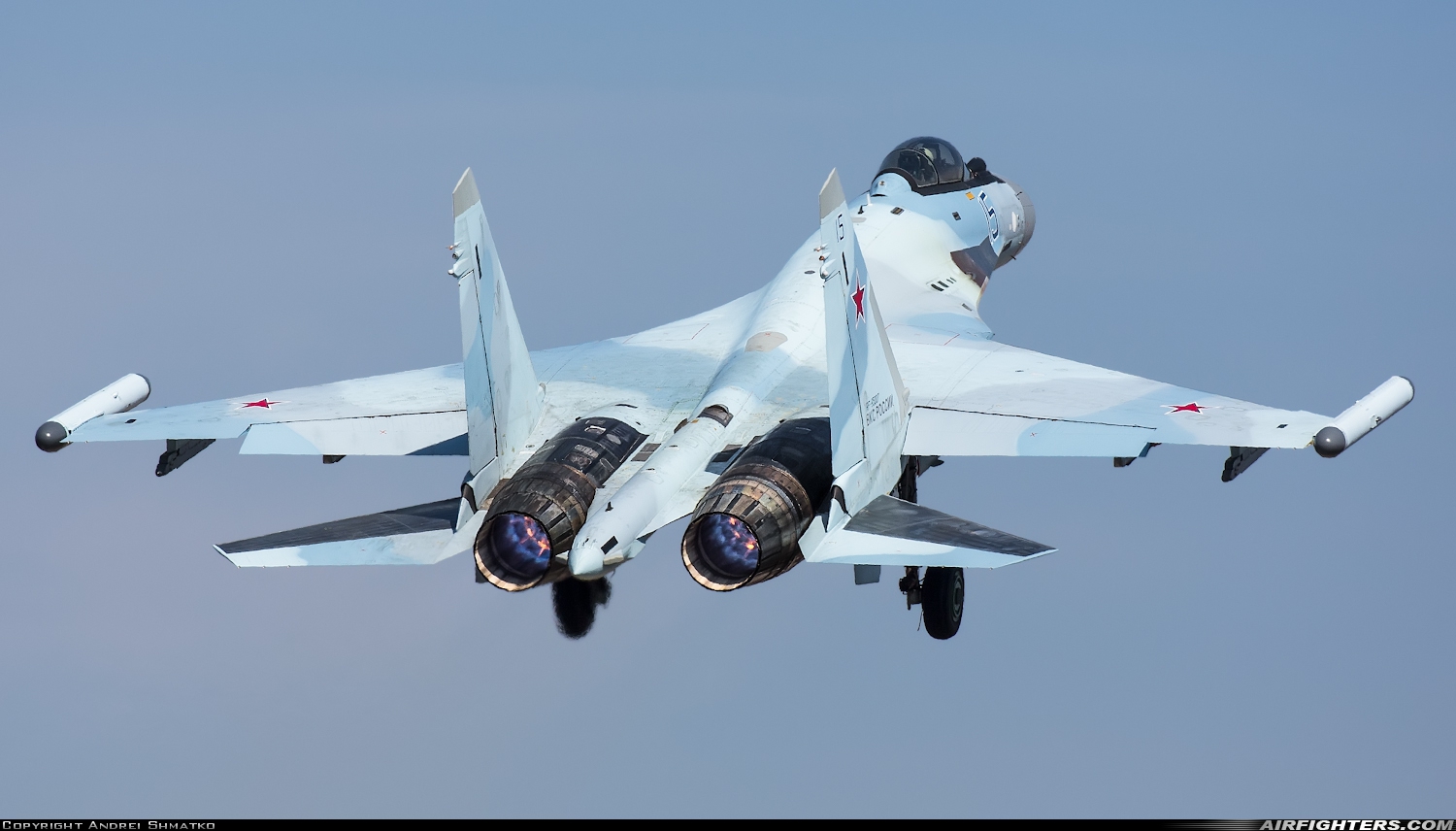Russia - Air Force Sukhoi Su-35S RF-95007 at Withheld, Russia