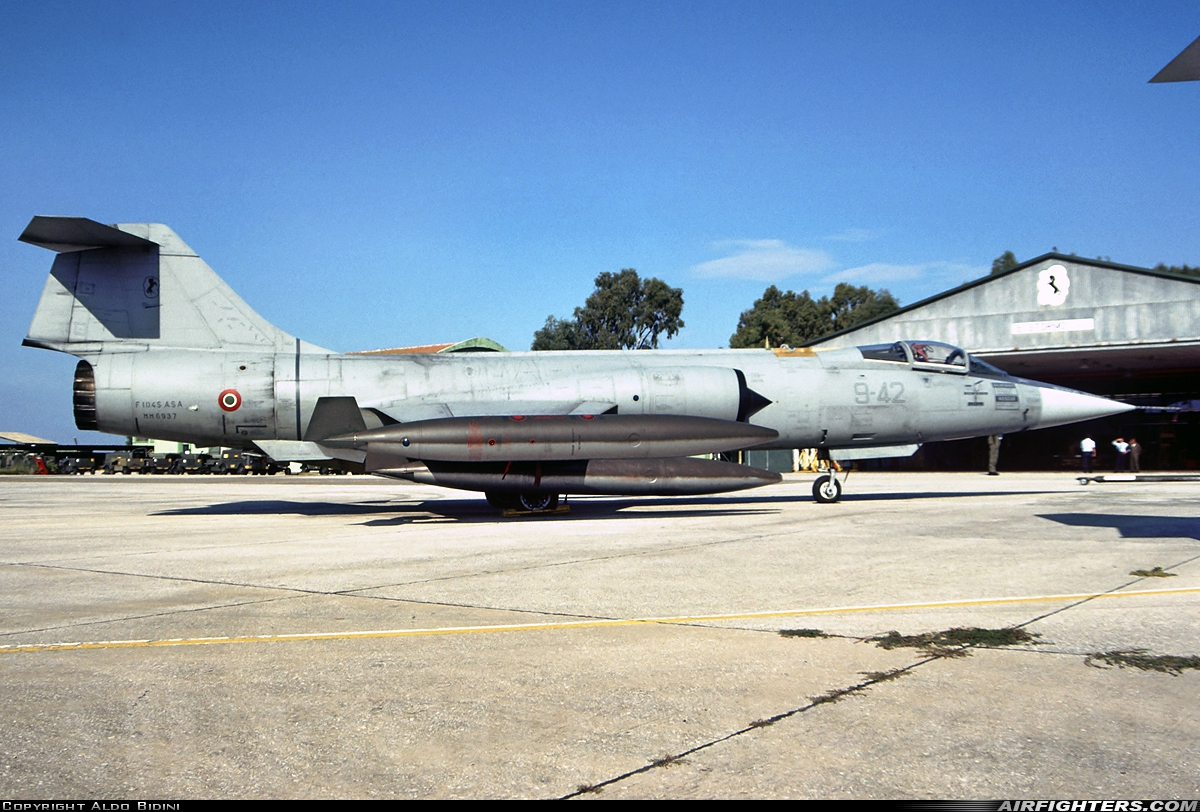 Italy - Air Force Lockheed F-104S-ASA Starfighter MM6937 at Grazzanise (- Carlo Romagnoli) (LIRM), Italy