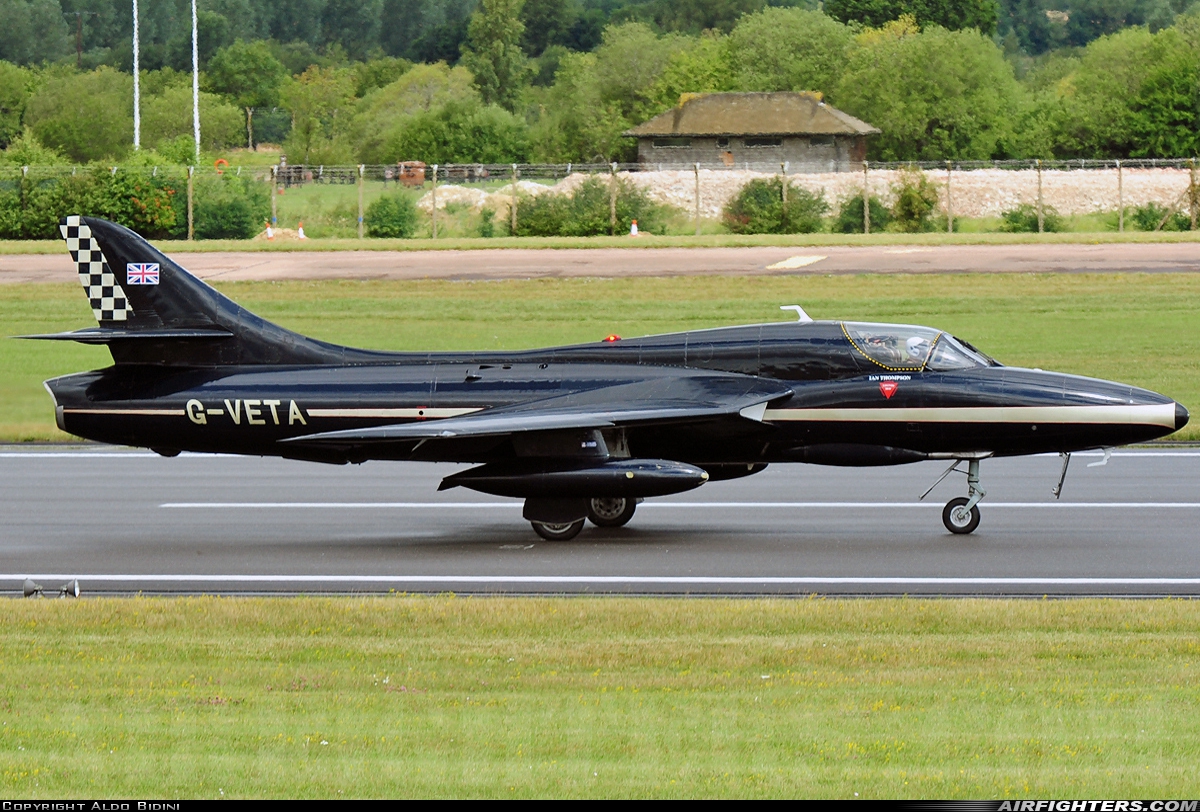 Private - Viper Team Hawker Hunter T7 G-VETA at Fairford (FFD / EGVA), UK