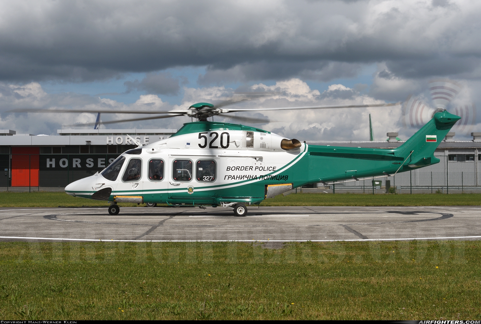 Bulgaria - Police AgustaWestland AW139 520 at Liege (- Bierset) (LGG / EBLG), Belgium