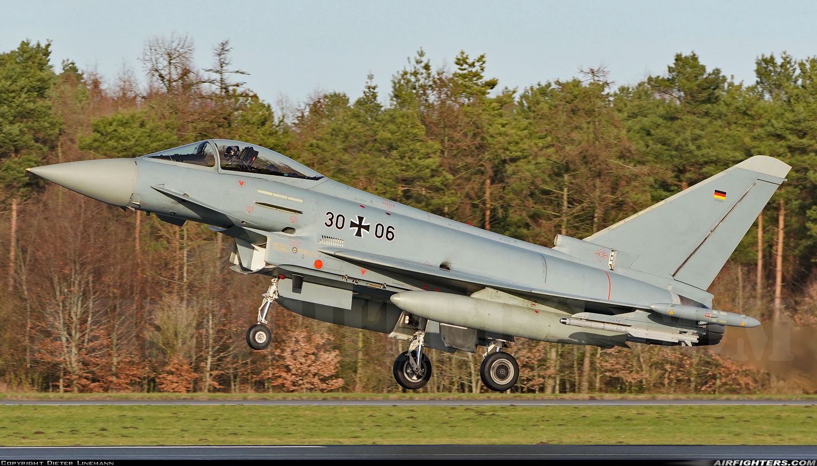 Germany - Air Force Eurofighter EF-2000 Typhoon S 30+06 at Wittmundhafen (Wittmund) (ETNT), Germany