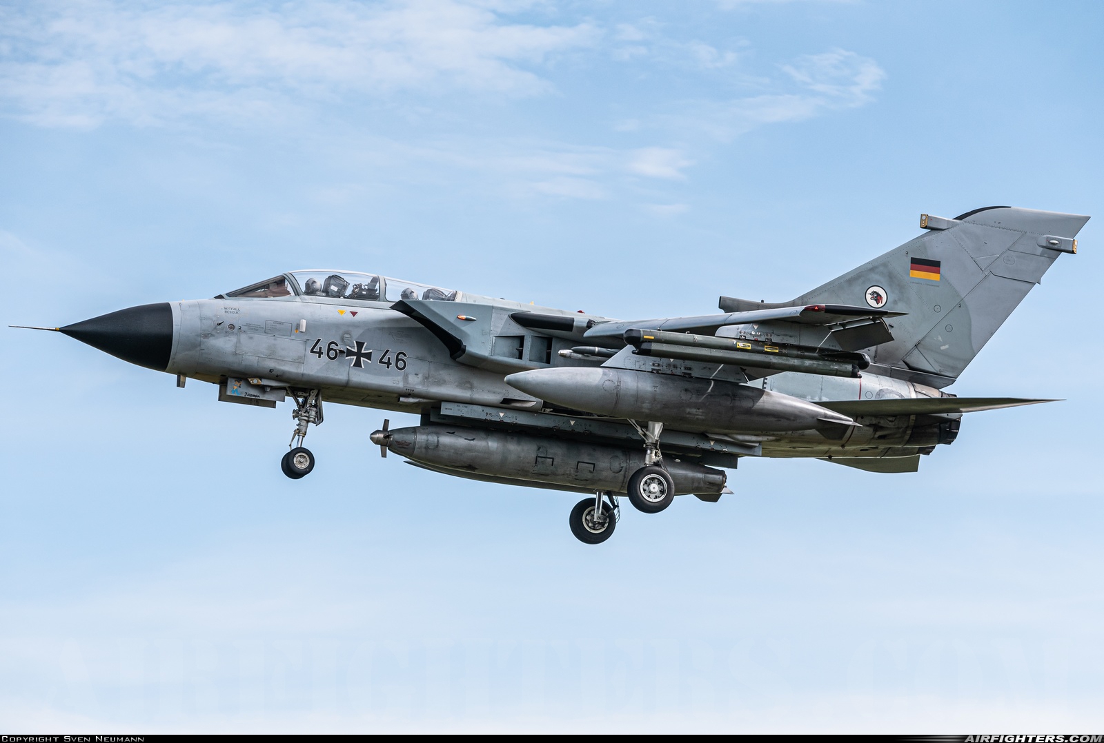 Germany - Air Force Panavia Tornado ECR 46+46 at Schleswig (- Jagel) (WBG / ETNS), Germany