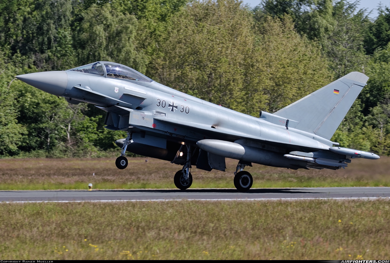 Germany - Air Force Eurofighter EF-2000 Typhoon S 30+30 at Wittmundhafen (Wittmund) (ETNT), Germany