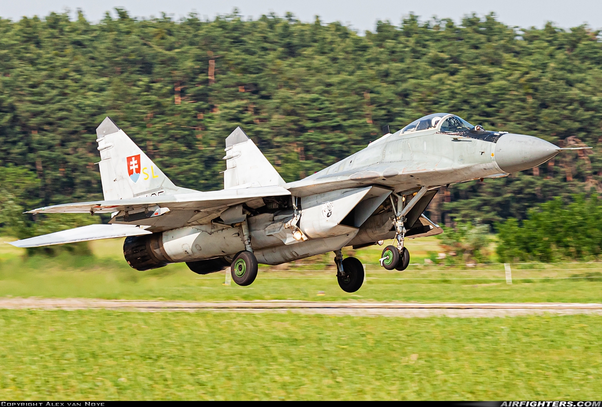 Slovakia - Air Force Mikoyan-Gurevich MiG-29AS 6425 at Malacky - Kuchyna (LZMC), Slovakia