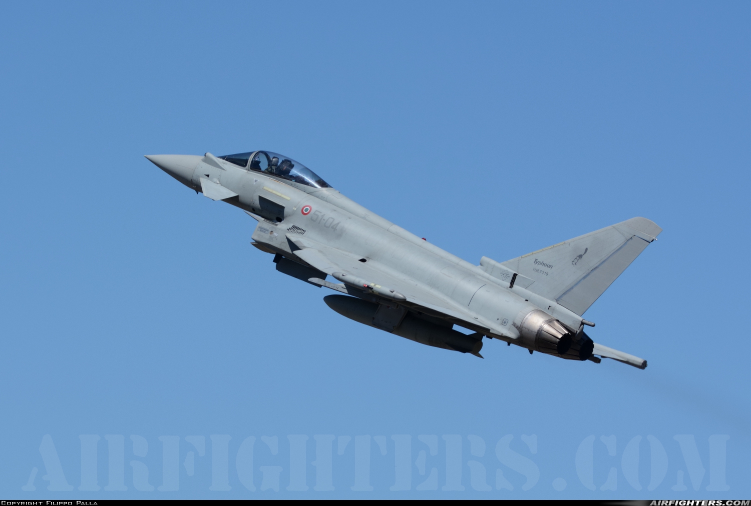 Italy - Air Force Eurofighter F-2000A Typhoon (EF-2000S) MM7319 at Decimomannu - (DCI / LIED), Italy