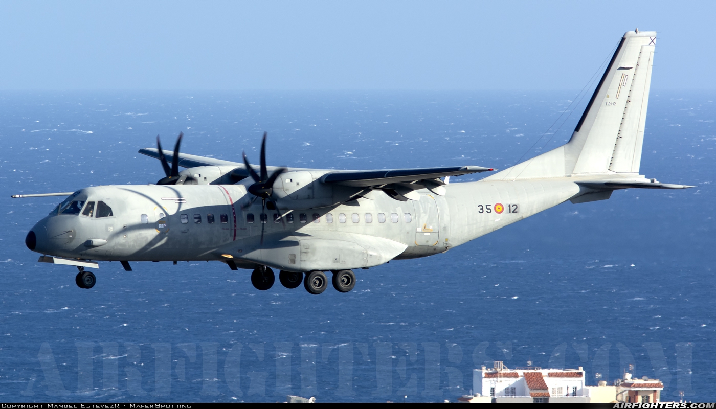 Spain - Air Force CASA C-295M T.21-12 at Tenerife Sur - Reina Sofia (TFS / GCTS), Spain
