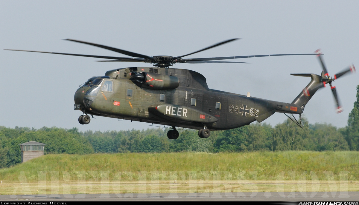 Germany - Army Sikorsky CH-53G (S-65) 84+82 at Hopsten (Rheine -) (ETNP), Germany