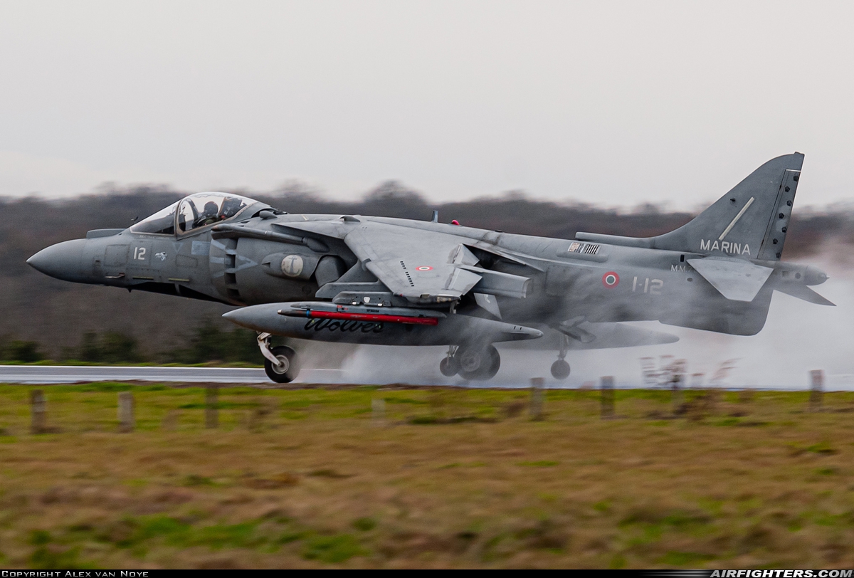 Italy - Navy McDonnell Douglas AV-8B+ Harrier ll MM7218 at Florennes (EBFS), Belgium