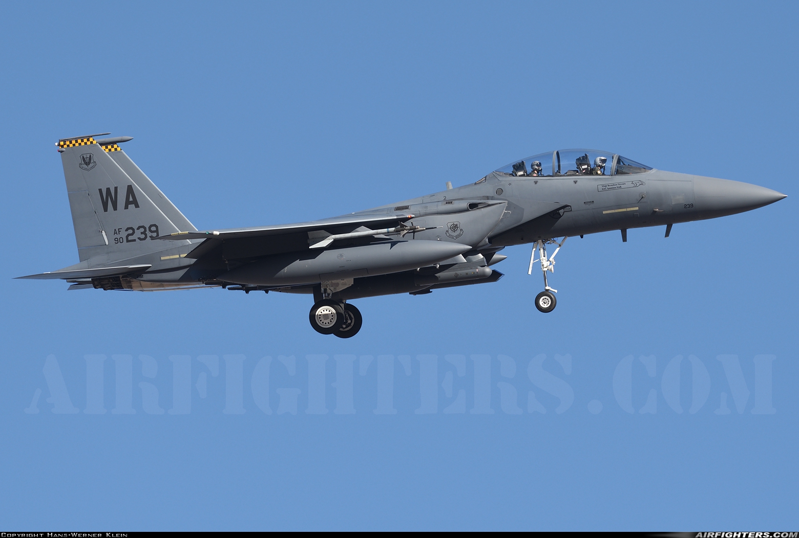 USA - Air Force McDonnell Douglas F-15E Strike Eagle 90-0239 at Las Vegas - Nellis AFB (LSV / KLSV), USA