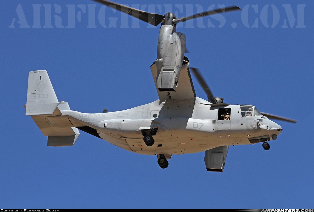 USA - Marines Bell / Boeing MV-22B Osprey 168333 at Seville - Moron de la Frontera (OZP / LEMO), Spain