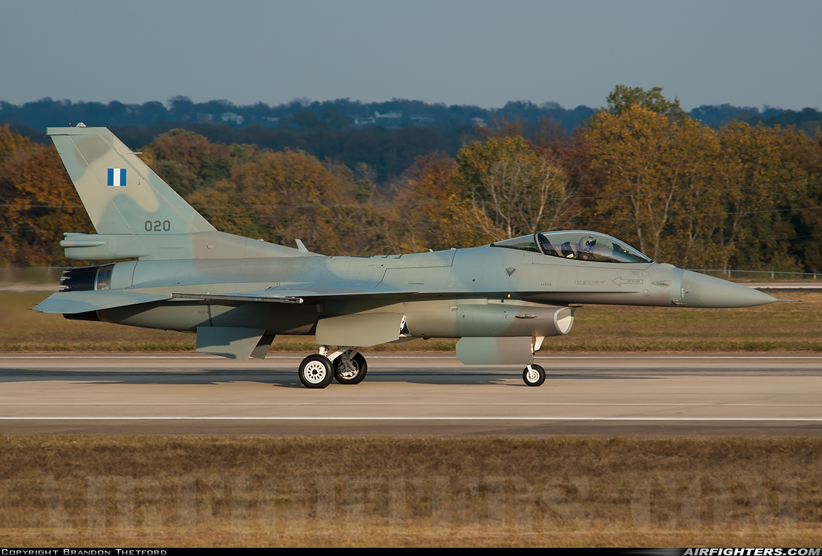 Greece - Air Force General Dynamics F-16C Fighting Falcon 020 at Fort Worth - NAS JRB / Carswell Field (AFB) (NFW / KFWH), USA