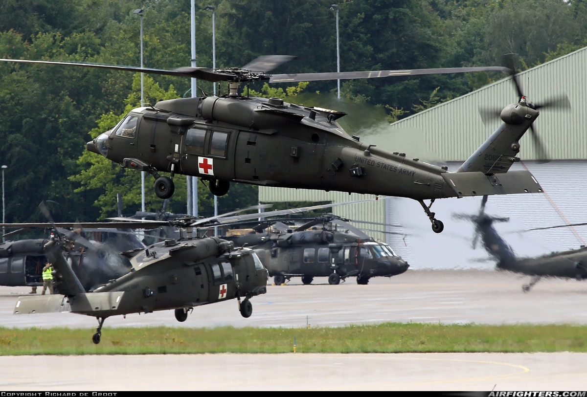 USA - Army Sikorsky HH-60M Black Hawk (S-70A) 13-20615 at Eindhoven (- Welschap) (EIN / EHEH), Netherlands