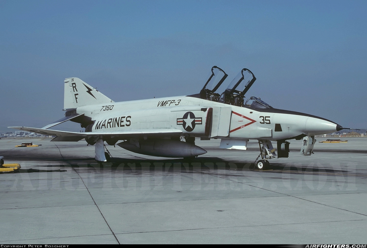 USA - Marines McDonnell Douglas RF-4B Phantom II 157350 at Santa Ana - El Toro MCAS (NZJ / KNZJ), USA