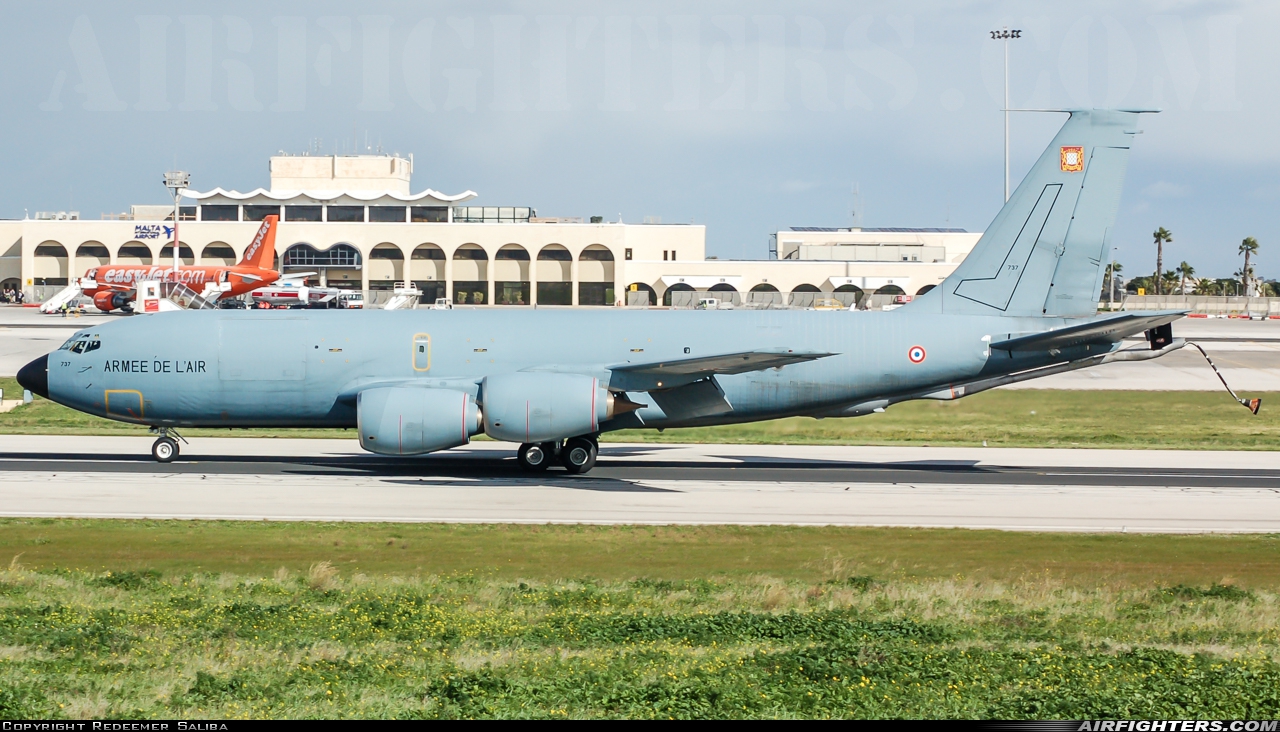 France - Air Force Boeing C-135FR Stratotanker (717-164) 737 at Luqa - Malta International (MLA / LMML), Malta