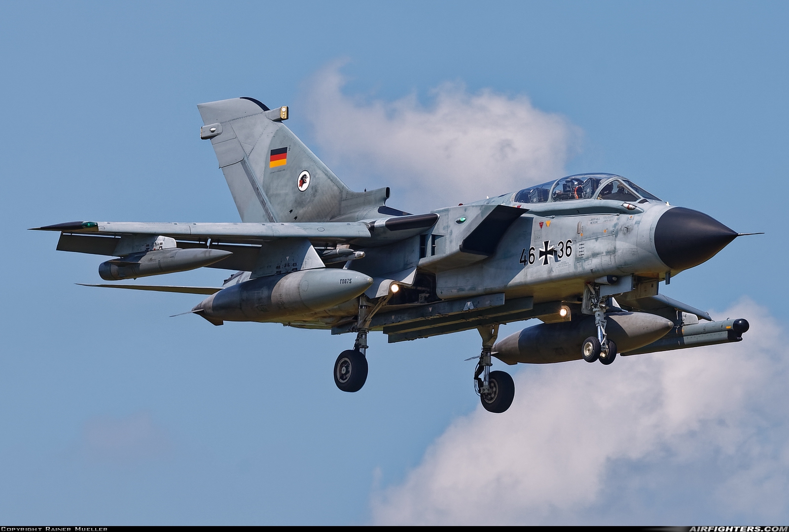 Germany - Air Force Panavia Tornado ECR 46+36 at Schleswig (- Jagel) (WBG / ETNS), Germany