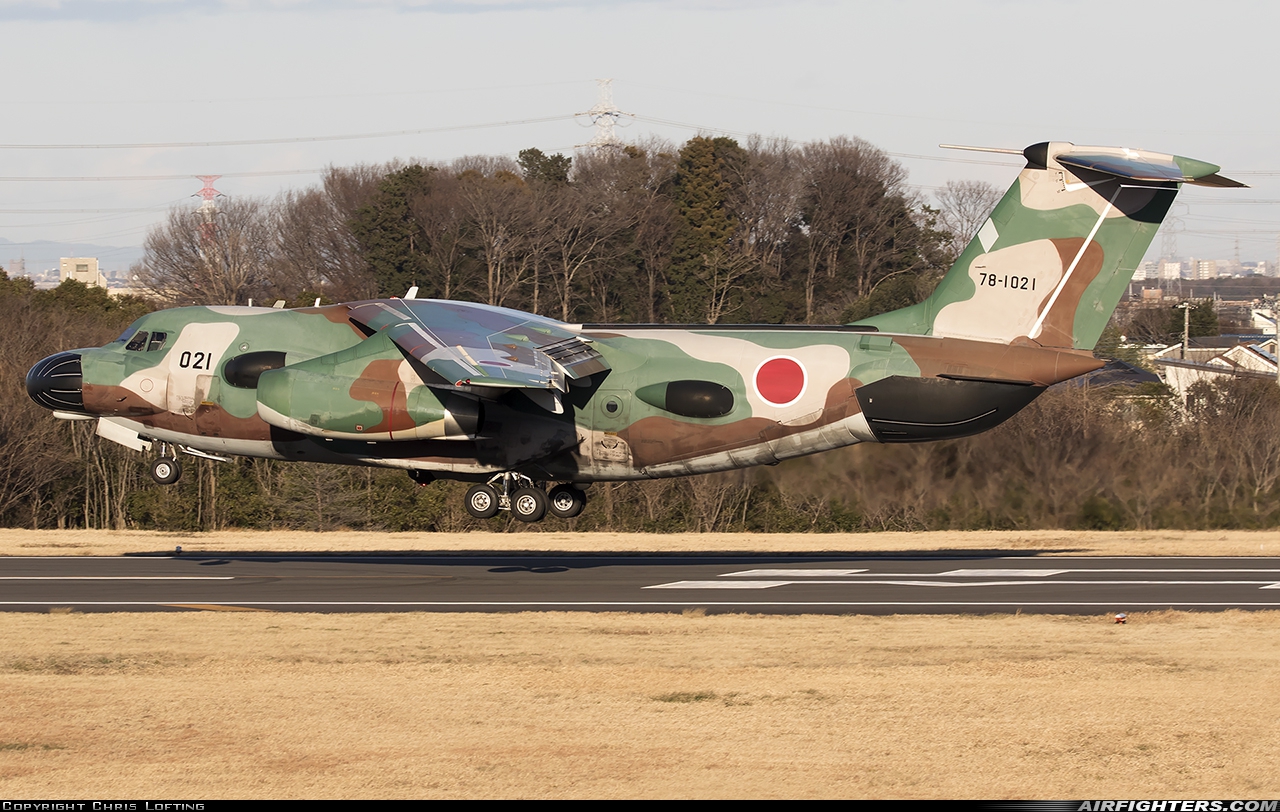 Japan - Air Force Kawasaki EC-1 78-1021 at Iruma (RJTJ), Japan