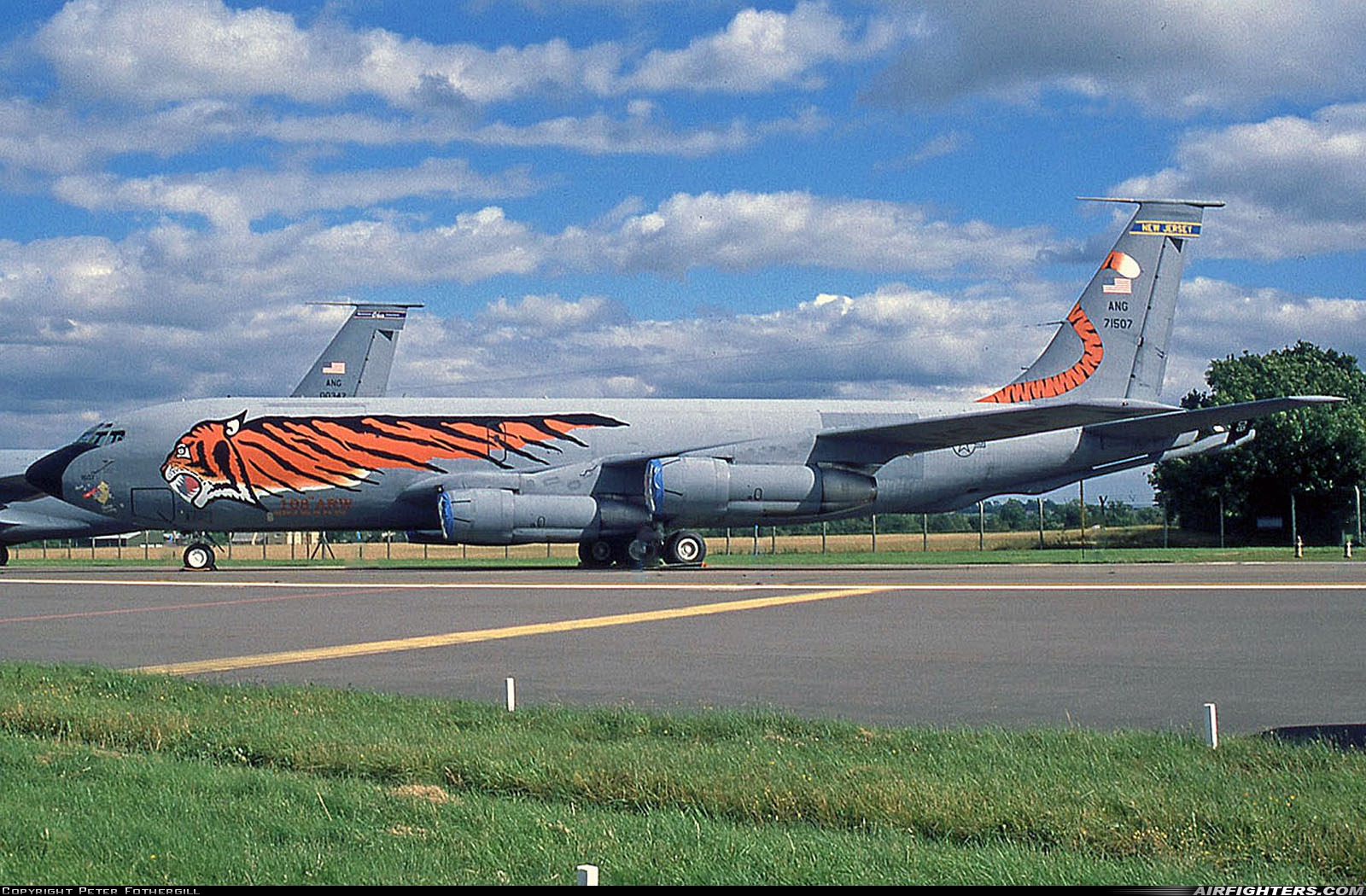 USA - Air Force Boeing KC-135E Stratotanker (717-100) 57-1507 at Fairford (FFD / EGVA), UK