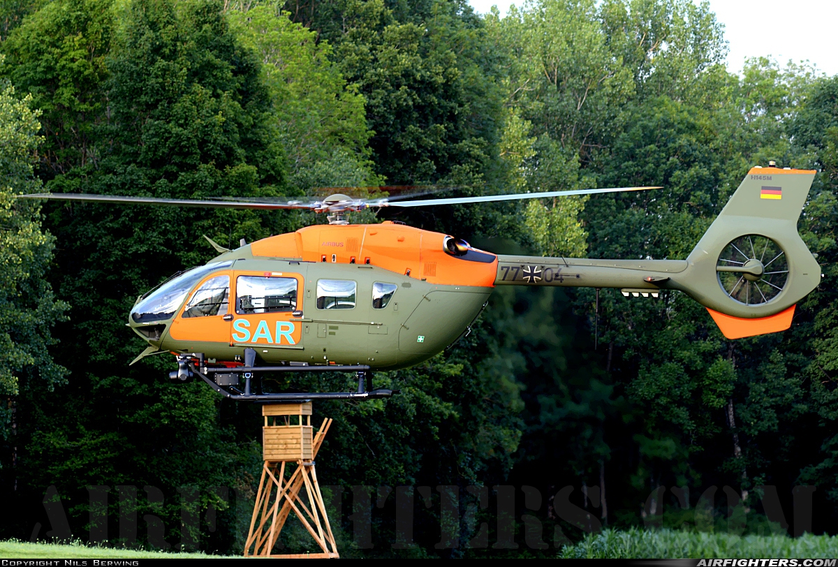 Germany - Army Eurocopter EC-645T2 77+04 at Withheld, Germany