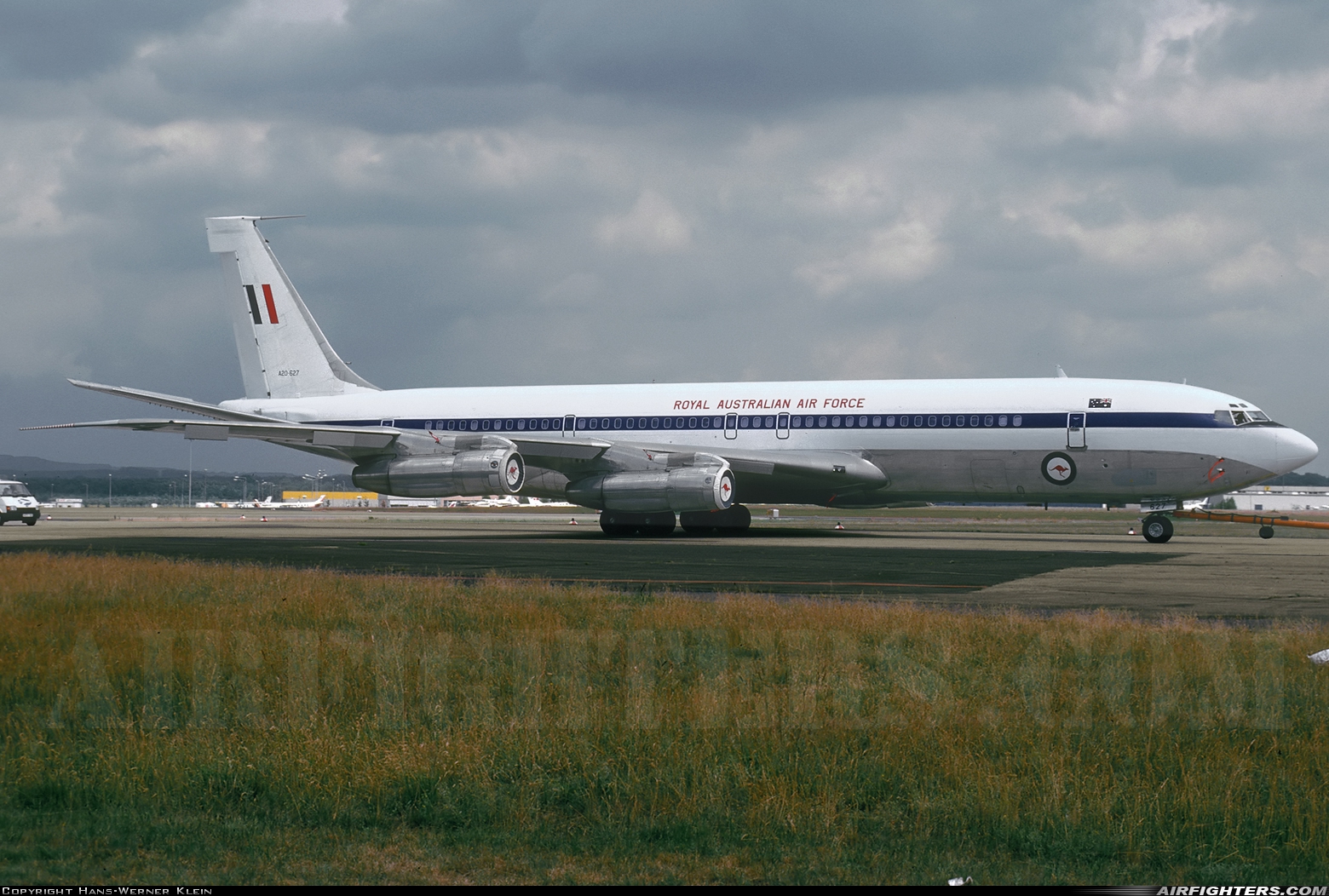 Australia - Air Force Boeing 707-338C A20-627 at Cologne / Bonn (- Konrad Adenauer / Wahn) (CGN / EDDK), Germany