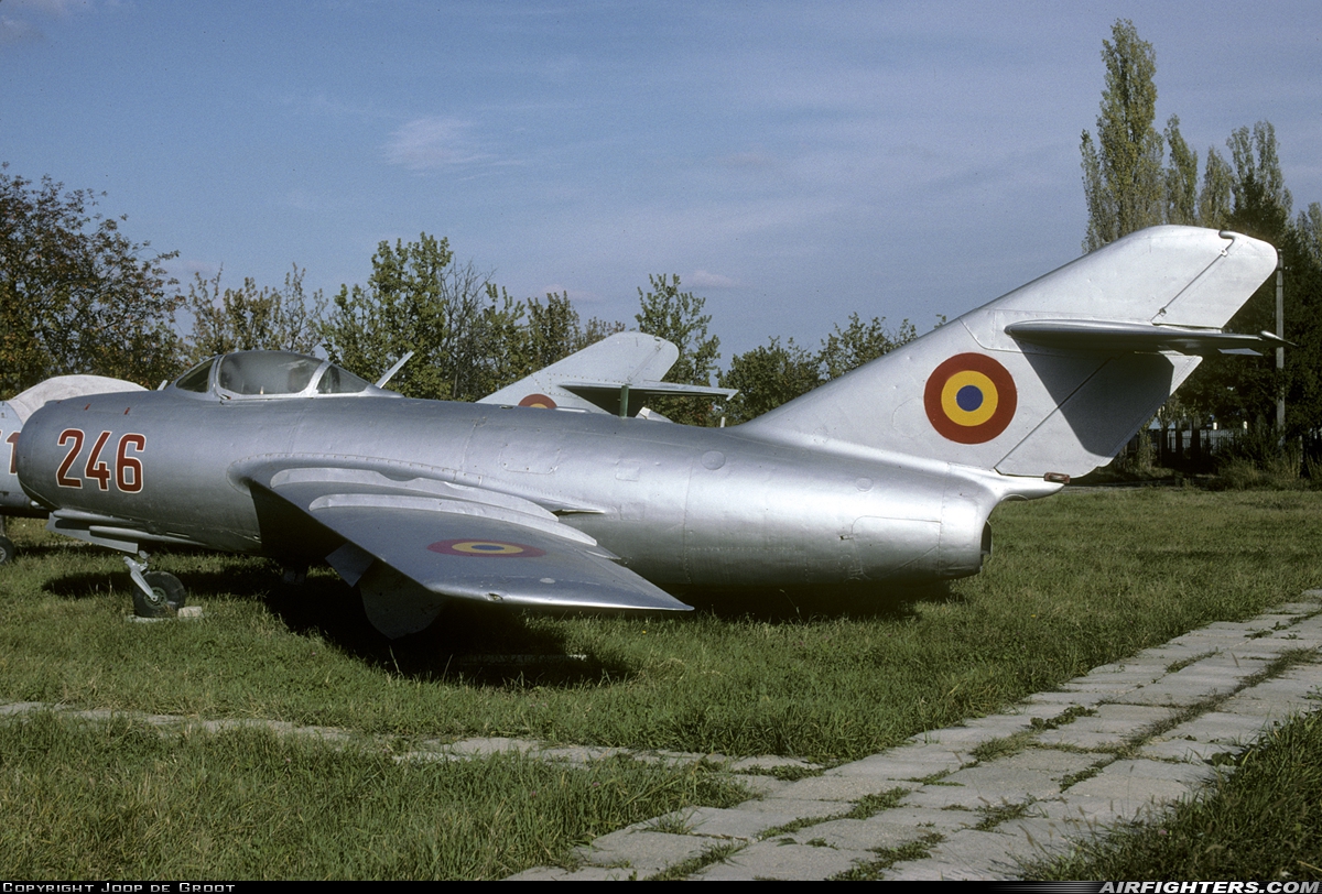 Romania - Air Force Mikoyan-Gurevich MiG-15bis 246 at Bucharest - Henri Coanda (Otopeni) (OTP / LROP), Romania