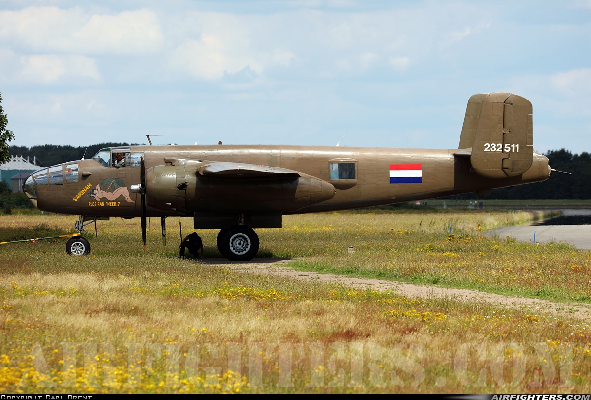 Private - Royal Netherlands Air Force Historical Flight North American TB-25N Mitchell PH-XXV at Breda - Gilze-Rijen (GLZ / EHGR), Netherlands