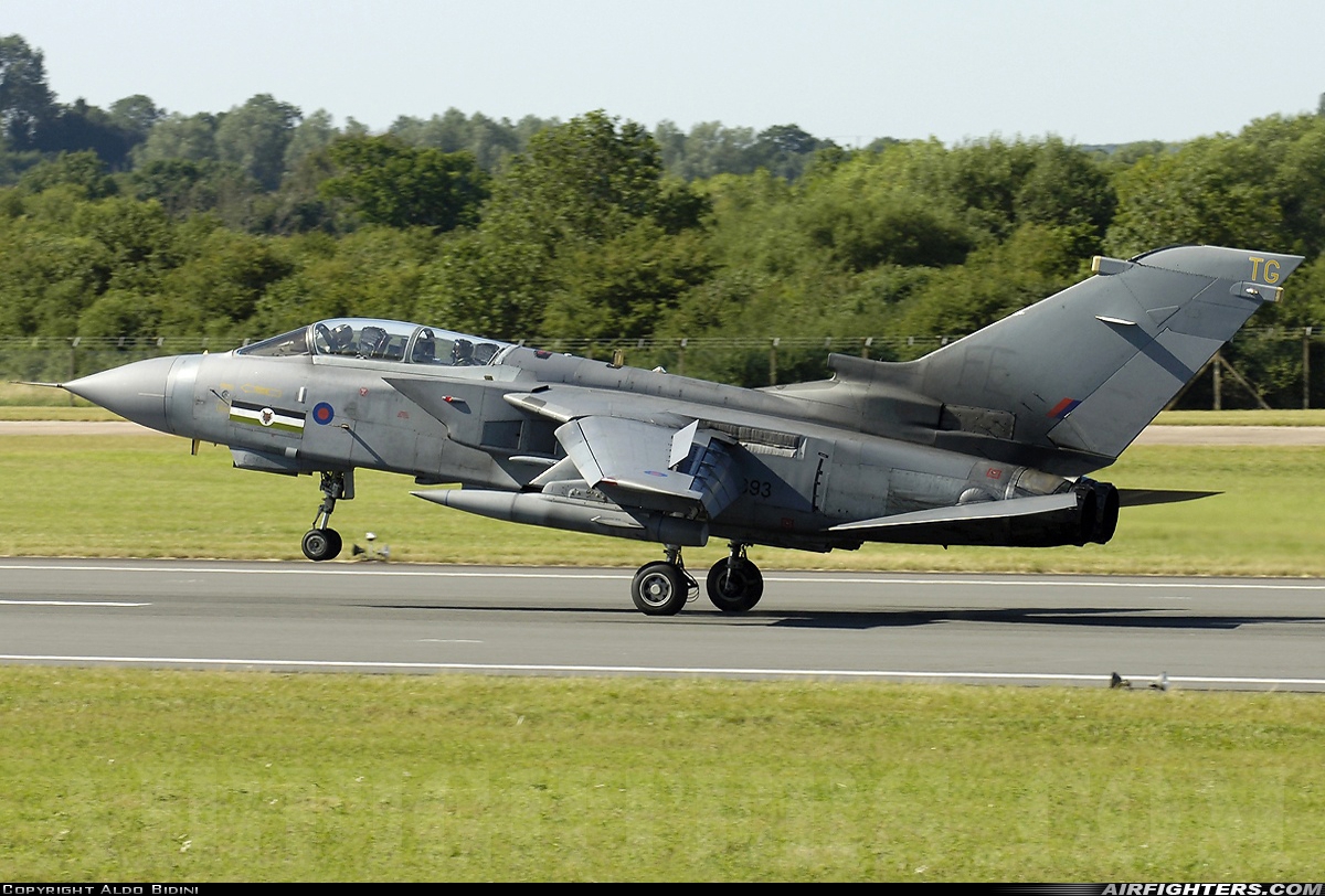 UK - Air Force Panavia Tornado GR4 ZA393 at Fairford (FFD / EGVA), UK
