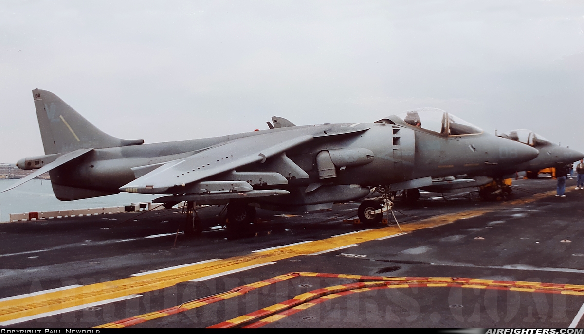 USA - Marines McDonnell Douglas AV-8B Harrier II 162736 at Off-Airport - Portsmouth, UK