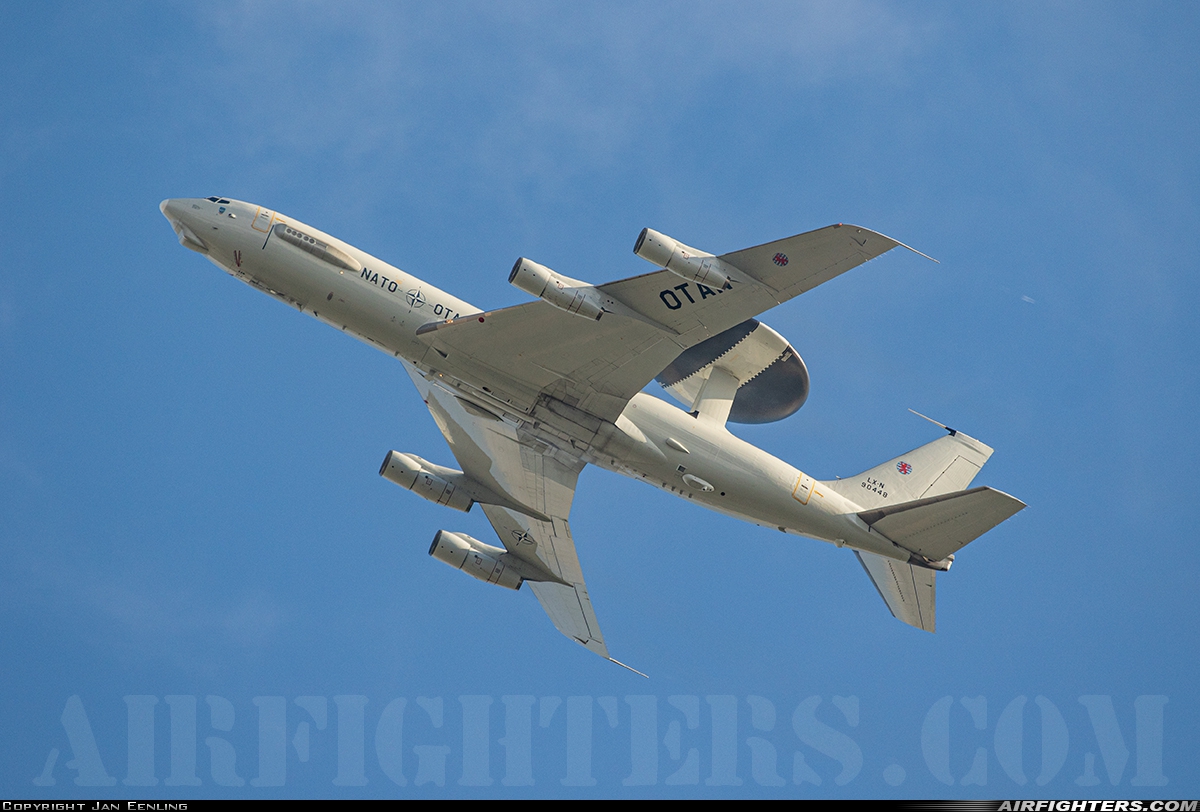 Luxembourg - NATO Boeing E-3A Sentry (707-300) LX-N90448 at Off-Airport - Oirsbeek, Netherlands