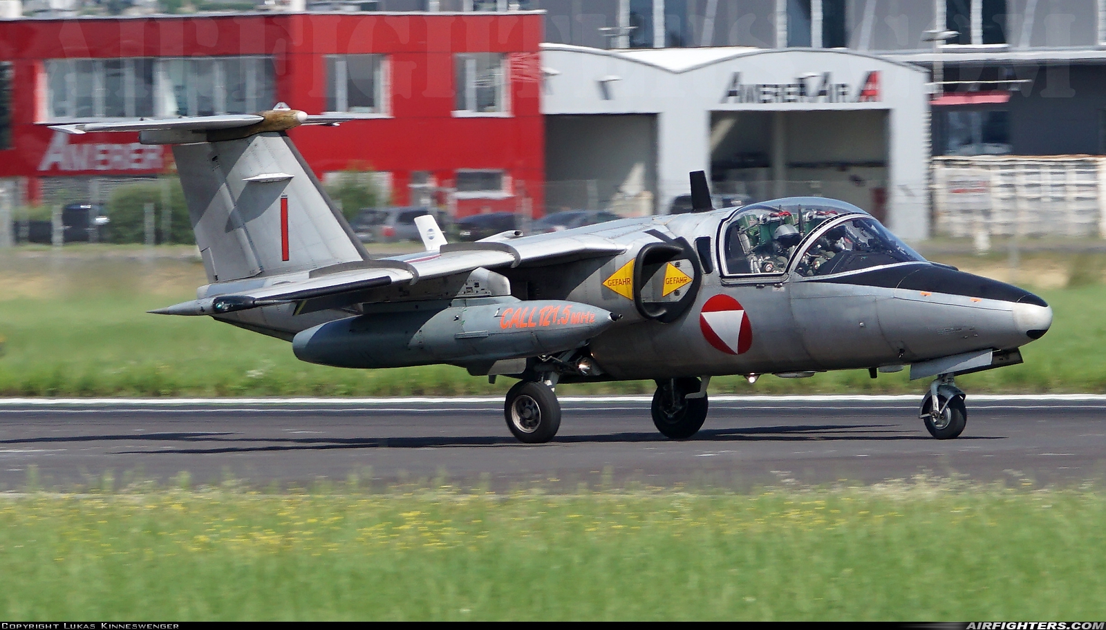 Austria - Air Force Saab 105Oe 1129 at Linz - Horsching (LNZ / LOWL / LOXL), Austria